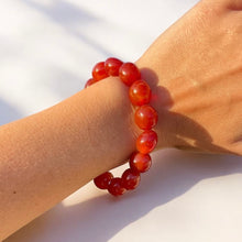 Load image into Gallery viewer, Red Carnelian Bracelet
