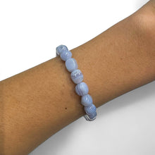 Load image into Gallery viewer, Blue Lace Agate Bracelet
