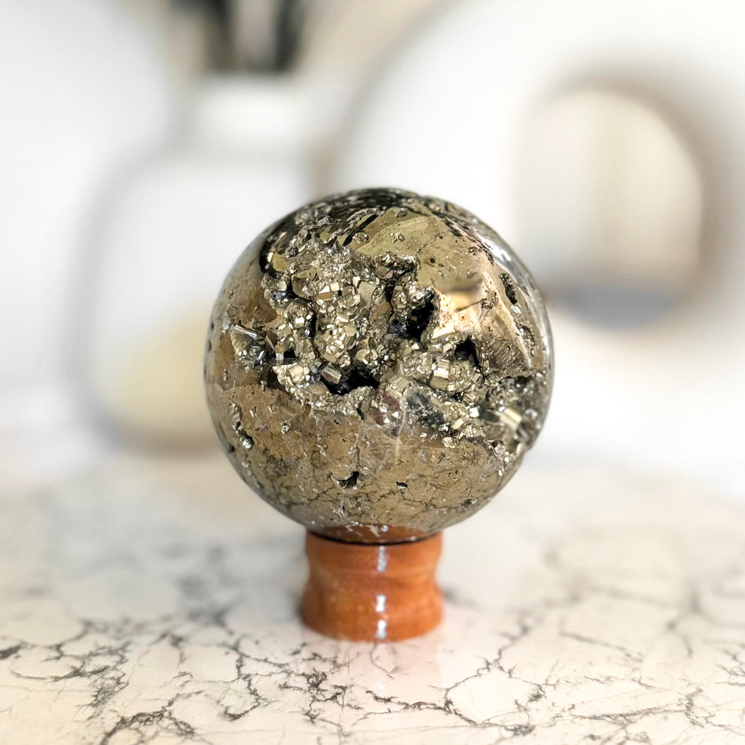 Pyrite Sphere 01