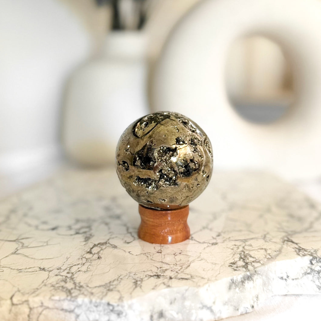 Pyrite Sphere 02