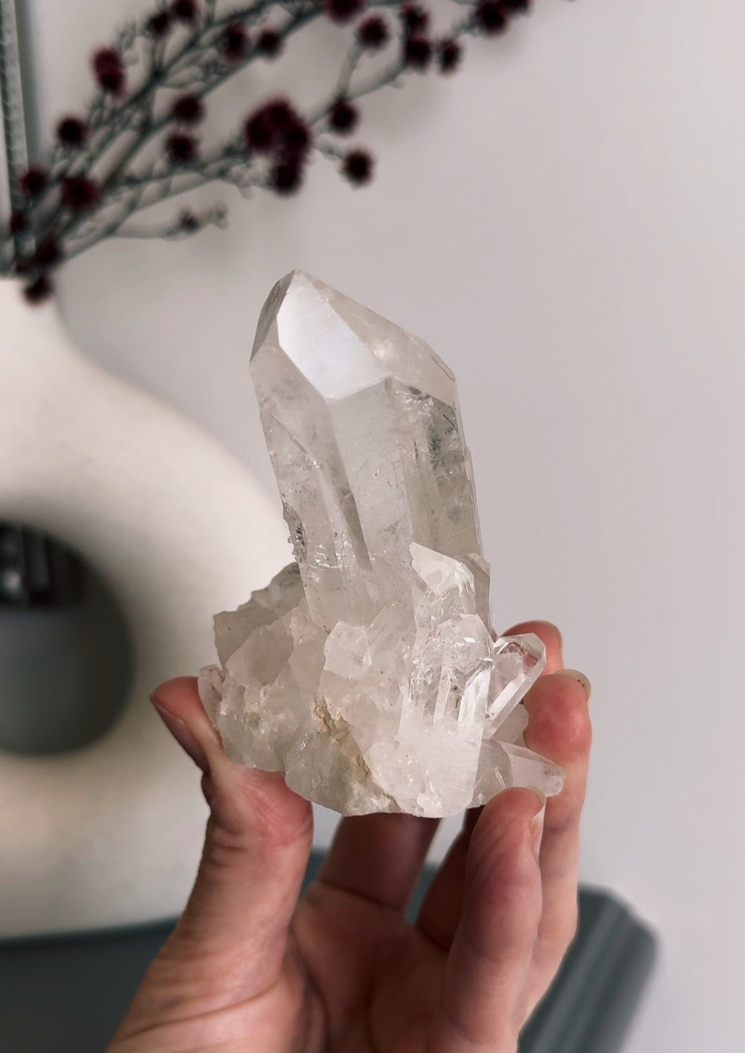 Clear Quartz Cluster 04