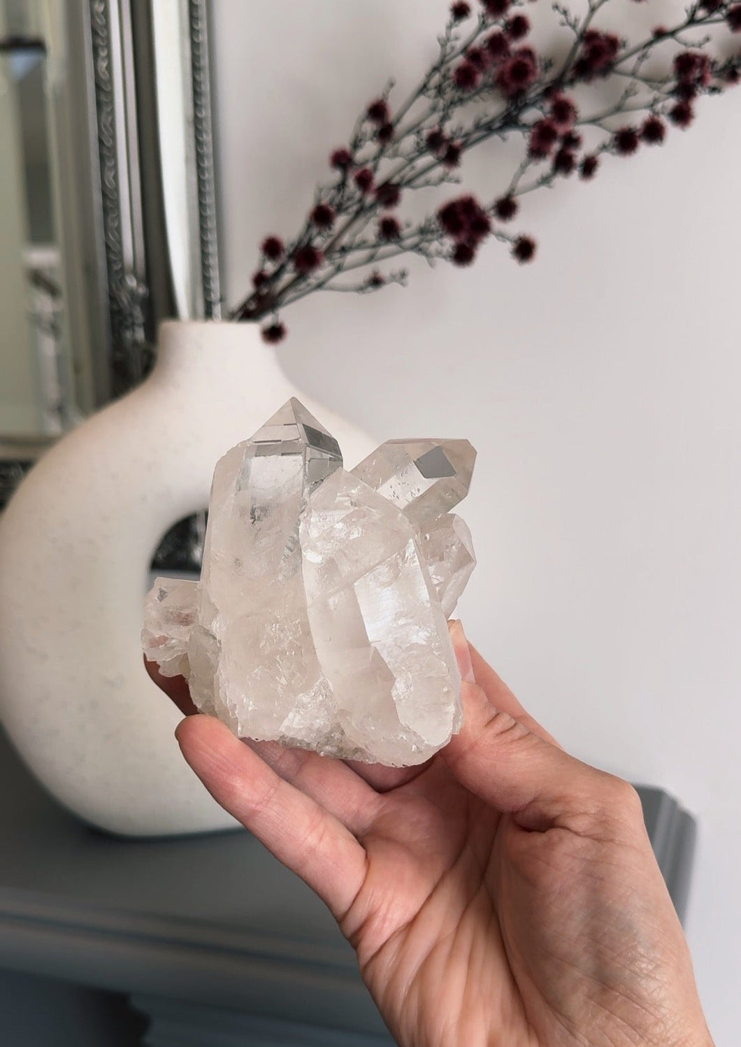 Clear Quartz Cluster 12