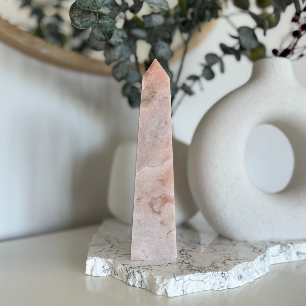 Pink Amethyst Point 01