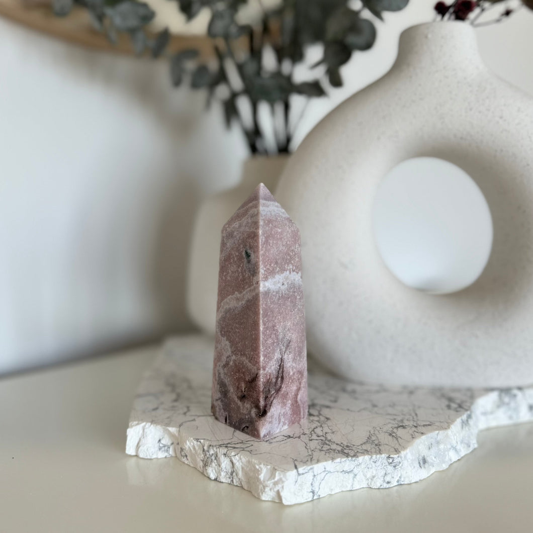 Pink Amethyst Point 06