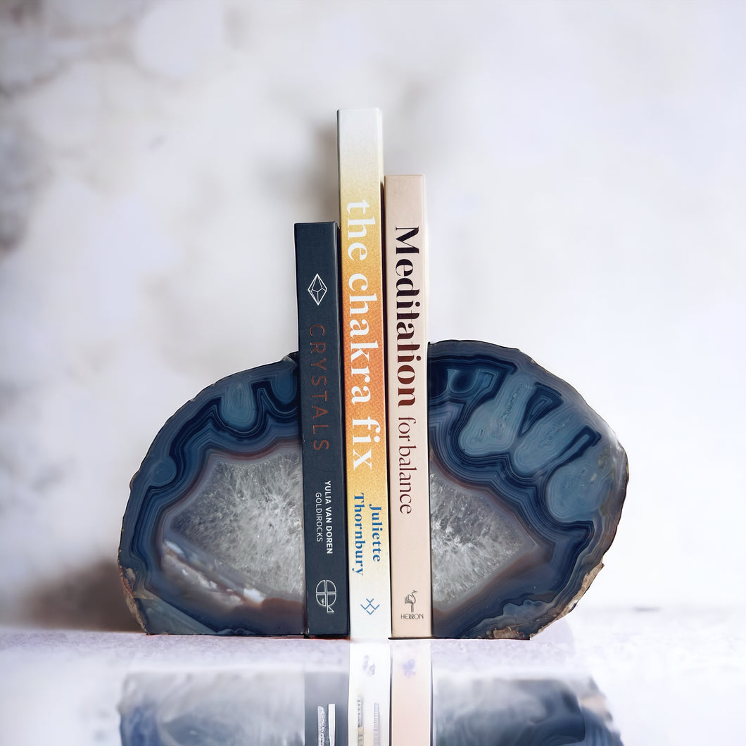 Agate Bookends 02