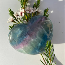 Load image into Gallery viewer, Fluorite Heart | large
